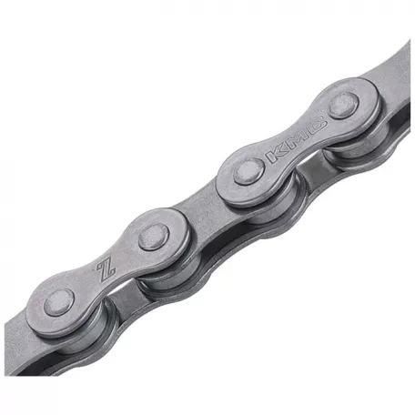 Цепь 1 скорость, KMC Z1 NARROW EPT, 112 звеньев, с замком, серая