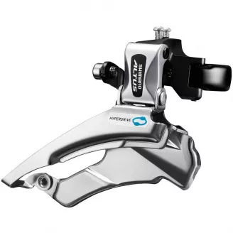 Переключатель передний Shimano Altus, FD-M313, 3x7/8 ск, 42-48T, ун. тяга, ун. хомут, L3