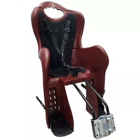 Сиденье для детей на раму HTP, ELIBAS T, цвет красный