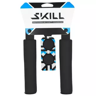 Грипсы SKILL SILICO NBR 125мм, чёрный