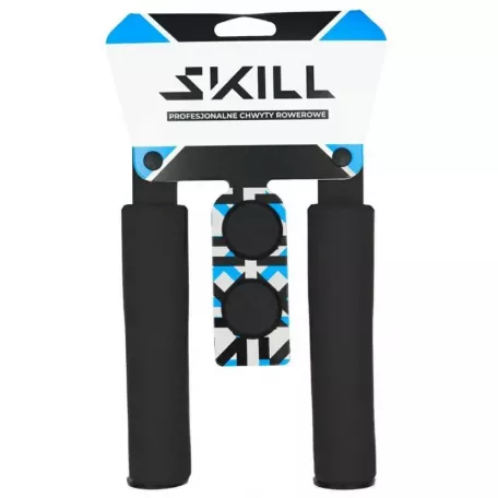 Грипсы SKILL SILICO NBR 125мм, чёрный