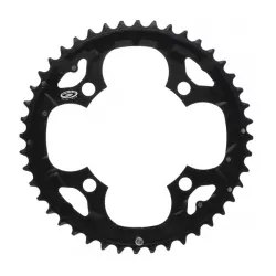 Звезда передняя Shimano Deore, для FC-M533, 44T, 4 отв, 104 bcd, 8-9 ск, черная