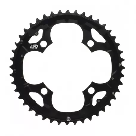 Звезда передняя Shimano Deore, для FC-M533, 44T, 4 отв, 104 bcd, 8-9 ск, черная