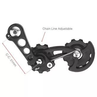 Натяжитель цепи Mr. Control, SSP-12US-1(51), 16T-18T, черный