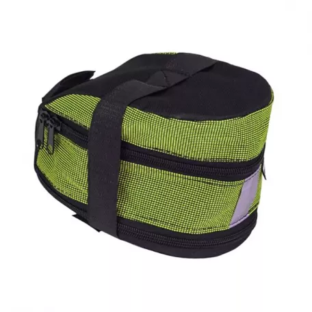 Сумка под седло Course, большая дуэт, вс062.017.1 зелёная