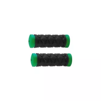 Грипсы Hualong HL-G73, длина 90 мм, цвет черный, зелёный