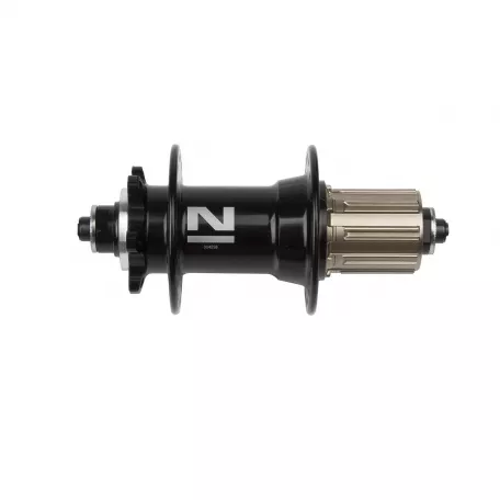 Втулка задняя NOVATEC, D042SB, Al, 36отв, 6 болтов, черная, без эксцентрика