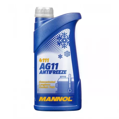Антифриз MANNOL, AG11-75 синий, 1л.
