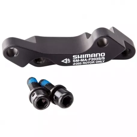 Адаптер для дискового тормоза Shimano, S/S F203, винты 2 шт, стопорные кольца 2 шт