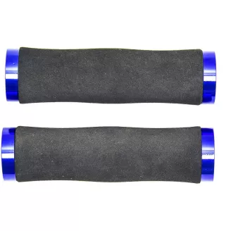 Грипсы Haiwei HW145210, длина 135 мм, чёрно-синие