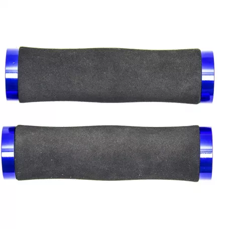 Грипсы (ручки на руль) Haiwei HW145210, длина 135 мм, чёрно-синие