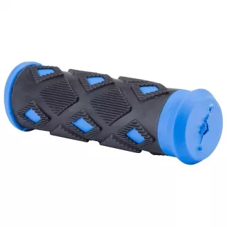 Грипсы TEN-008 98 мм чёрно-синие
