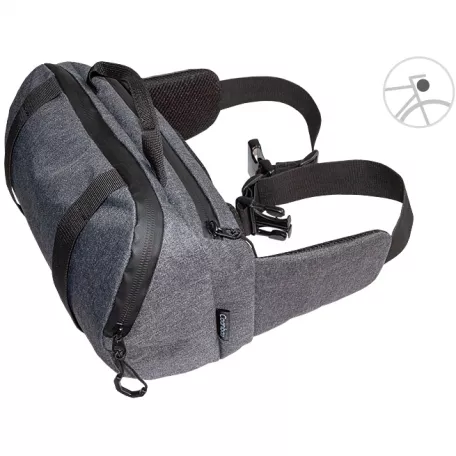 Сумка на руль CAANBAG, цвет темно-серый