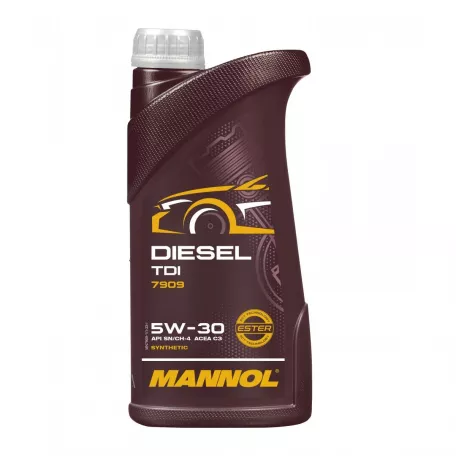 Масло моторное MANNOL Diesel TDI 7909 5W-30 SN / CH-4, 1л.