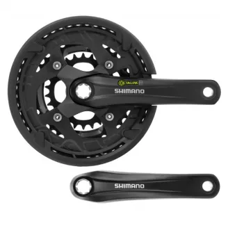 Шатуны Shimano Alivio, FC-T4010, Octalink, черн, 170мм, без звезд