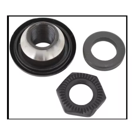 Конус для задней втулки Shimano FH-M525A, левый, с контргайкой и шайбой