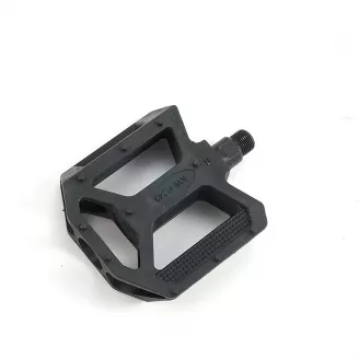 Педали KW-P243, ось 9/16", черные