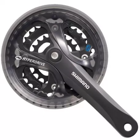 Система Shimano Acera, FC-M361, 175мм, Кв, 48/38/28T, защ. черн.
