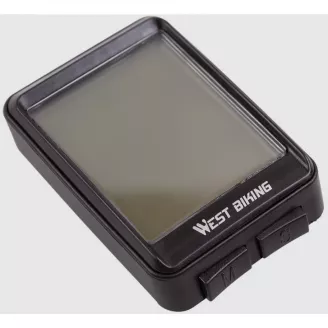 Велокомпьютер West Biking, 20 функций, беспроводной, IPX6, ЖК-дисплей 2, 1"