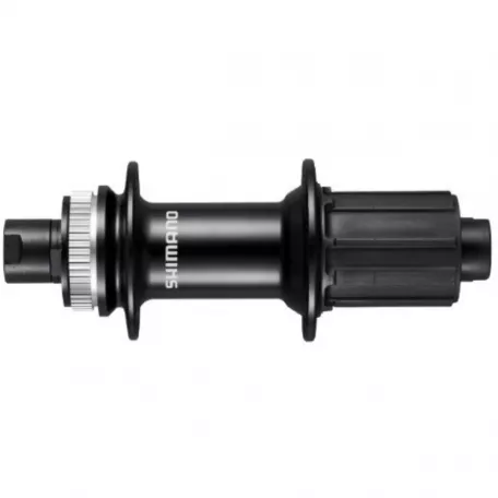 Втулка задняя Shimano RS470, 28 отв, 10/11ск, CL, под ось 12мм, old:142мм, черный