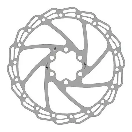 Тормозной диск ALHONGA, HJ-DXR1606, 160мм, серебр.
