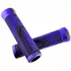 Грипсы Hualong HL-G121AVL, длина 125 мм, черные, фиолетовые