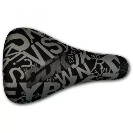 Седло для BMX DDK C17 FIX-2 (чёрный, серый, тёмно серый)
