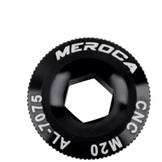 Винт прижимной для системы Shimano, Meroca M20, алюминиевый, цвет черный