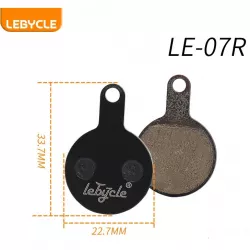 Колодки тормозные Lebycle LE-07R, Tectro IOX, Novela, Organic