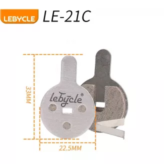 Колодки тормозные Lebycle LE-21C, BB8, Novella, Yinxing, Ceramic