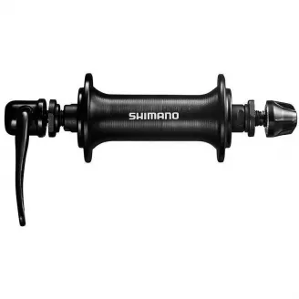Втулка передняя Shimano Tourney, HB-TX800, 36 отв, QR 133мм, черная