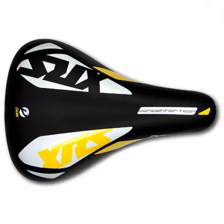 Седло DDK 1212A XRS детское (чёрный, белый, желтый) Седло DDK 1212A XRS детское (чёрный, белый, желтый)