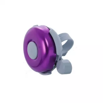 Звонок сталь/пластик D=40мм серо-фиолетовый