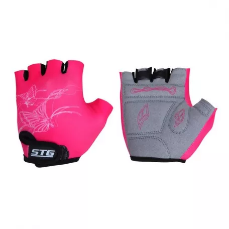 Перчатки STG мод.819, размер S, цвет розовый