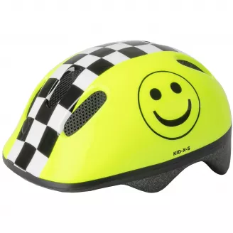 Шлем, M-WAVE SMILE, детский, р-р 46-52см., цвет черный, желтый