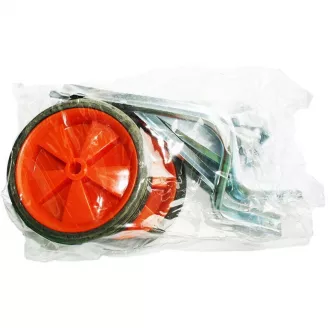 Приставные колёса 14" пластик, цвет оранжевый