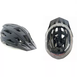Шлем взрослый IN24-L-BK, р-р L (58-62 см), черный