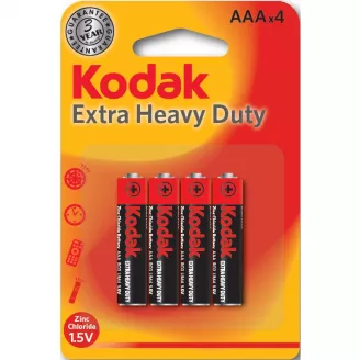 Батарейка ААА (R03), Kodak 4-BL, Extra Heavy