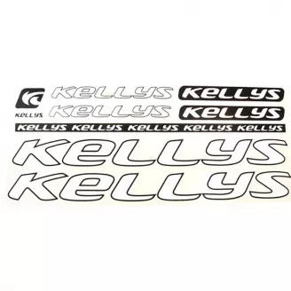 Комплект наклеек "KELLYS", цвет белый