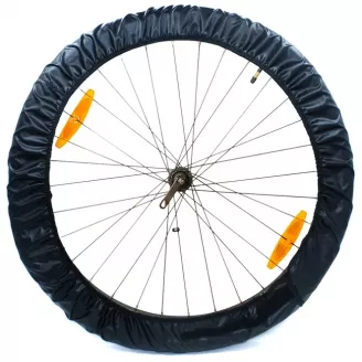Чехлы на колеса велосипеда 26-29", цвет черный PROTECT