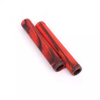 Грипсы Hualong HL-G95, длина 178 мм, черно-красные