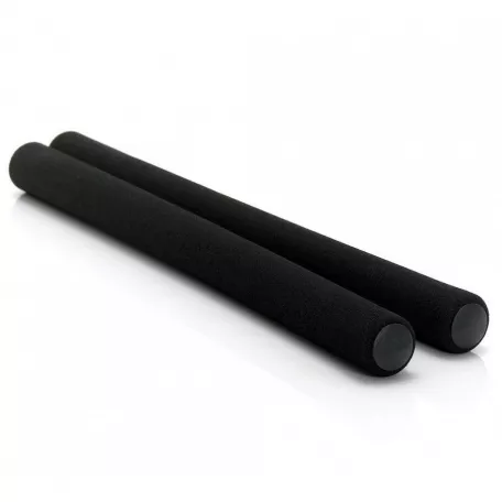 Грипсы (ручки на руль) Haiwei HW145255, неопрен, длина 400 мм, чёрные