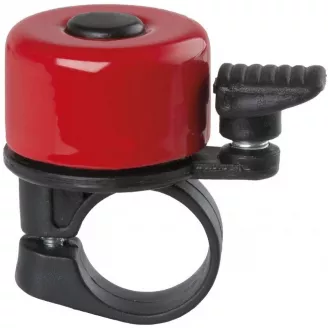 Звонок велосипедный "молоток", диаметр 35 мм, цвет черный/красный