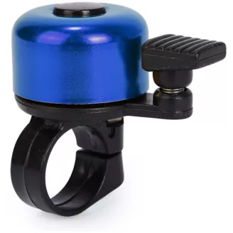 Звонок велосипедный "молоток", диаметр 35 мм, цвет черный/синий