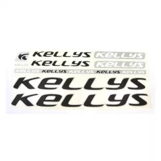 Комплект наклеек "KELLYS", цвет черный