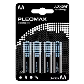 Батарейка АА (LR6), Pleomax 4-BL, алкалиновая