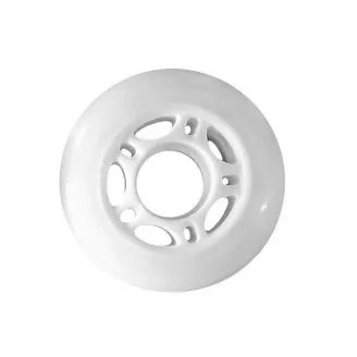 Колесо для роликов 68 мм диаметр, белое