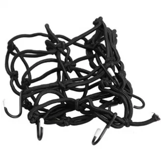 Резинка багажная Force, "сеть", 25 x 25 см, черная