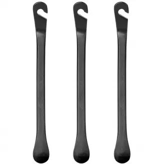 Бортировочные лопатки металл (комплект из 3 штук), черные