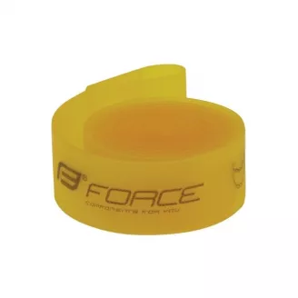 Ободная лента FORCE 26", 559x18 PVC, желтая, BOX